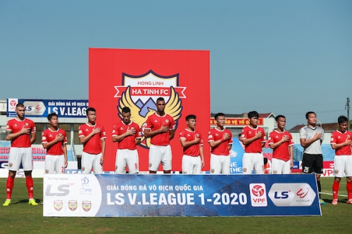Hình ảnh: LS V.League 2020: CLB Hồng Lĩnh Hà Tĩnh kêu gọi ủng hộ phong trào chống dịch Covid-19 số 1
