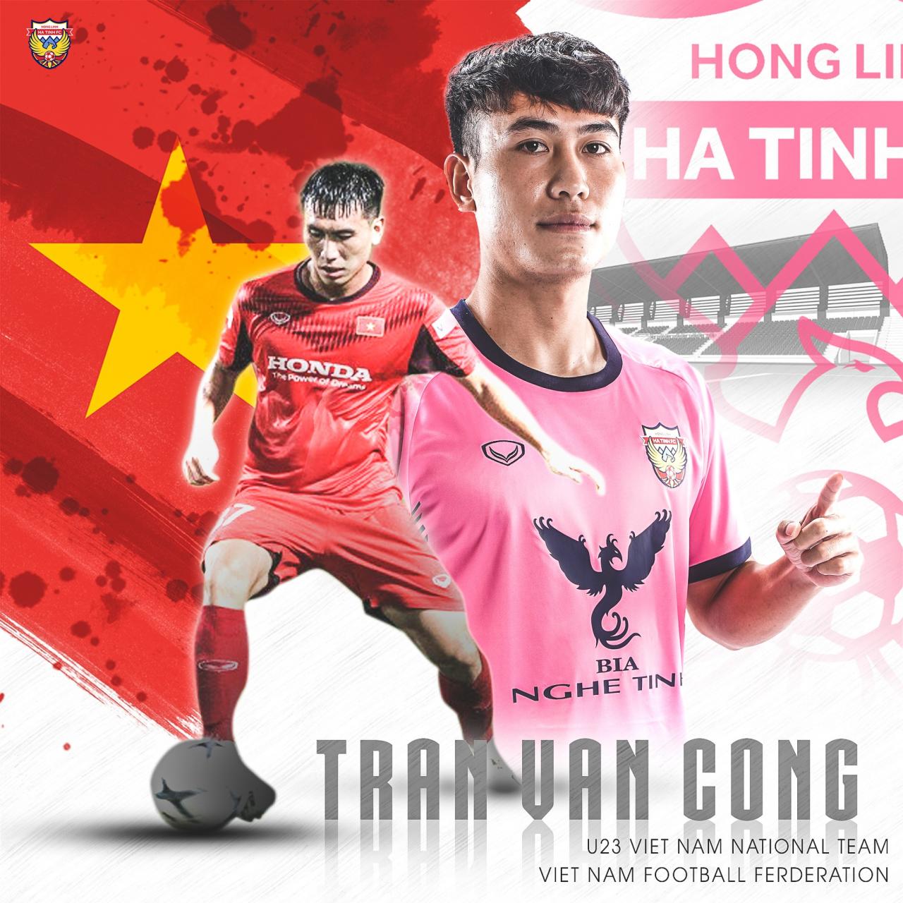 Tiền vệ Trần Văn Công