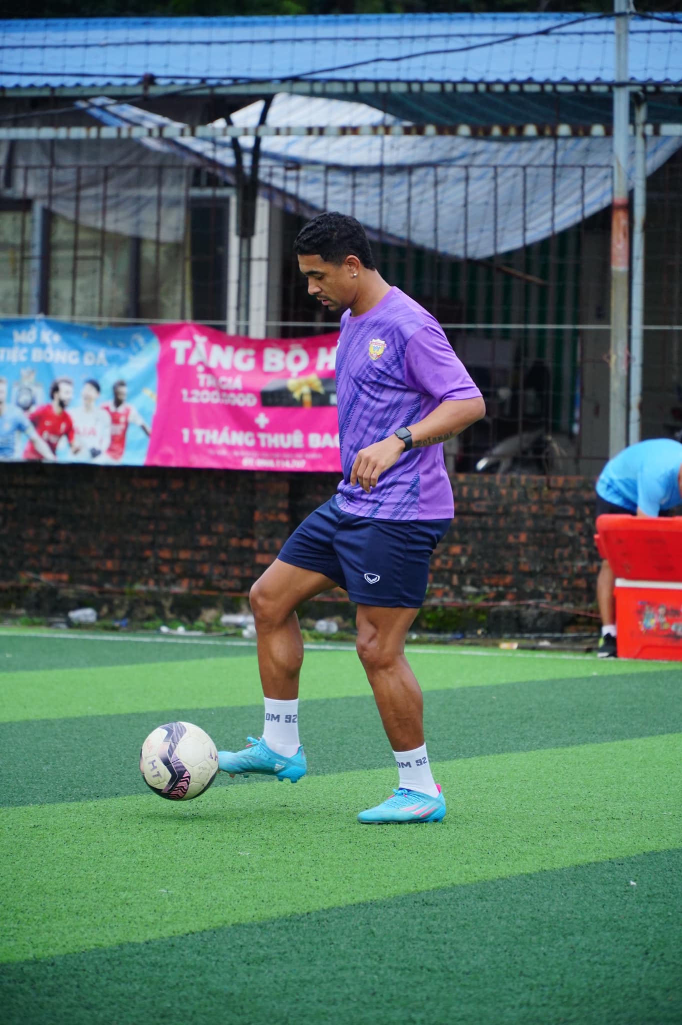 Các cầu thủ tập nhẹ