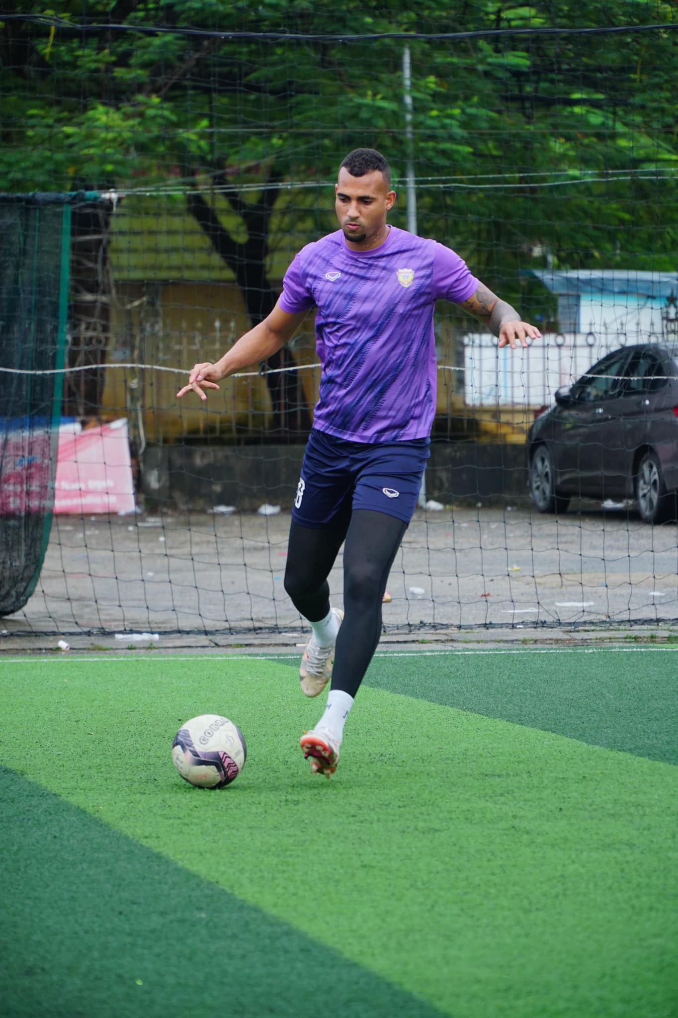 Các cầu thủ tập nhẹ