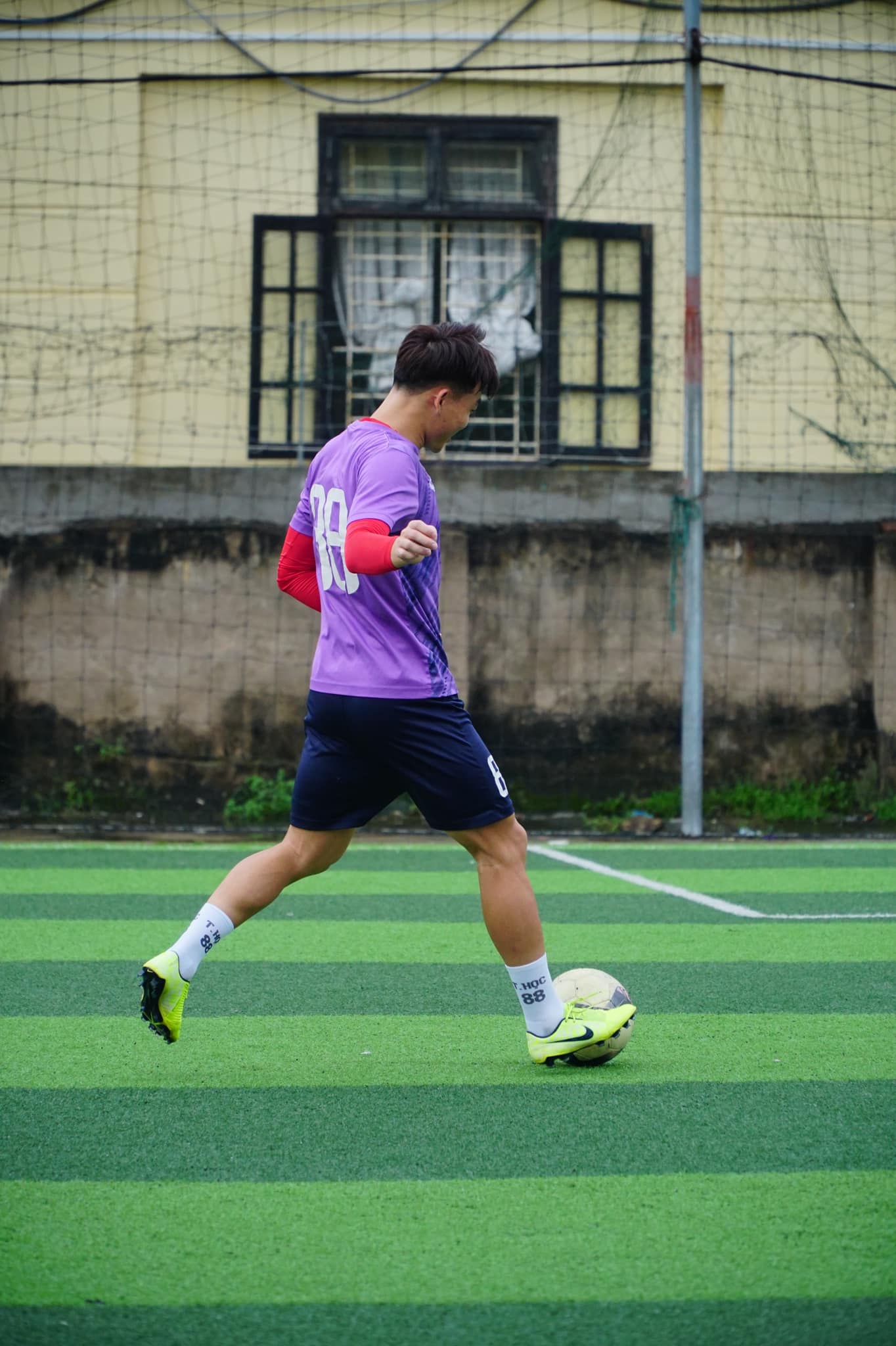 Các cầu thủ tập nhẹ